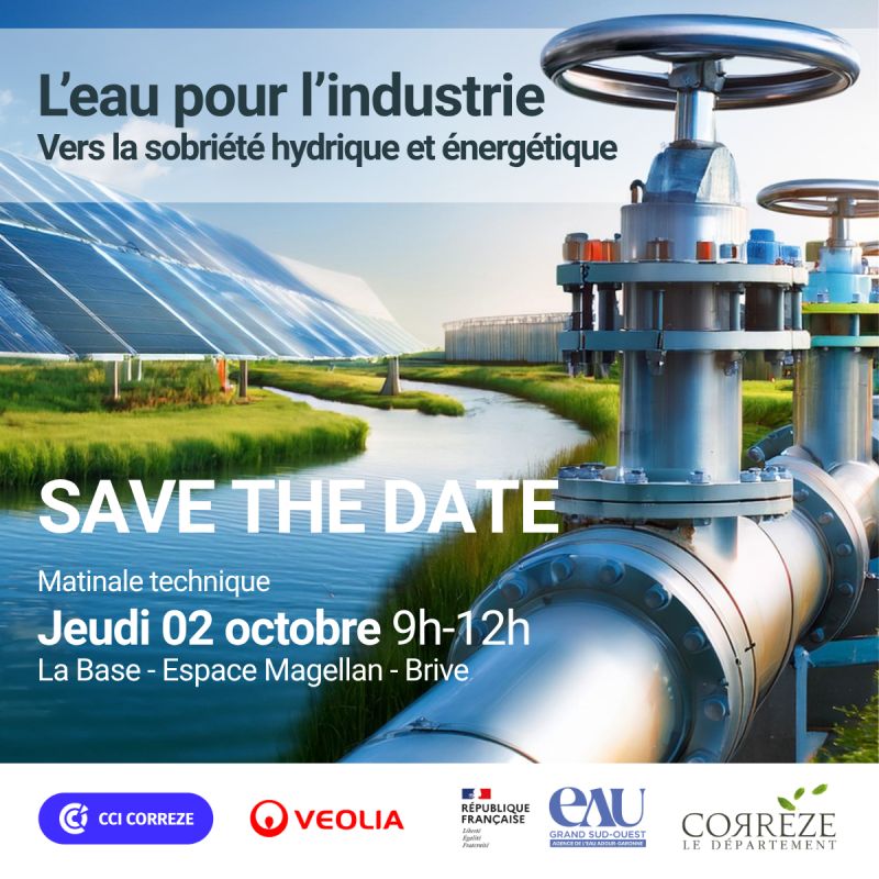l eau pour l industrie cci correze
